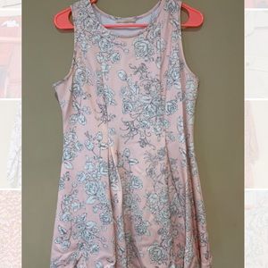 Pink/White Floral Dress